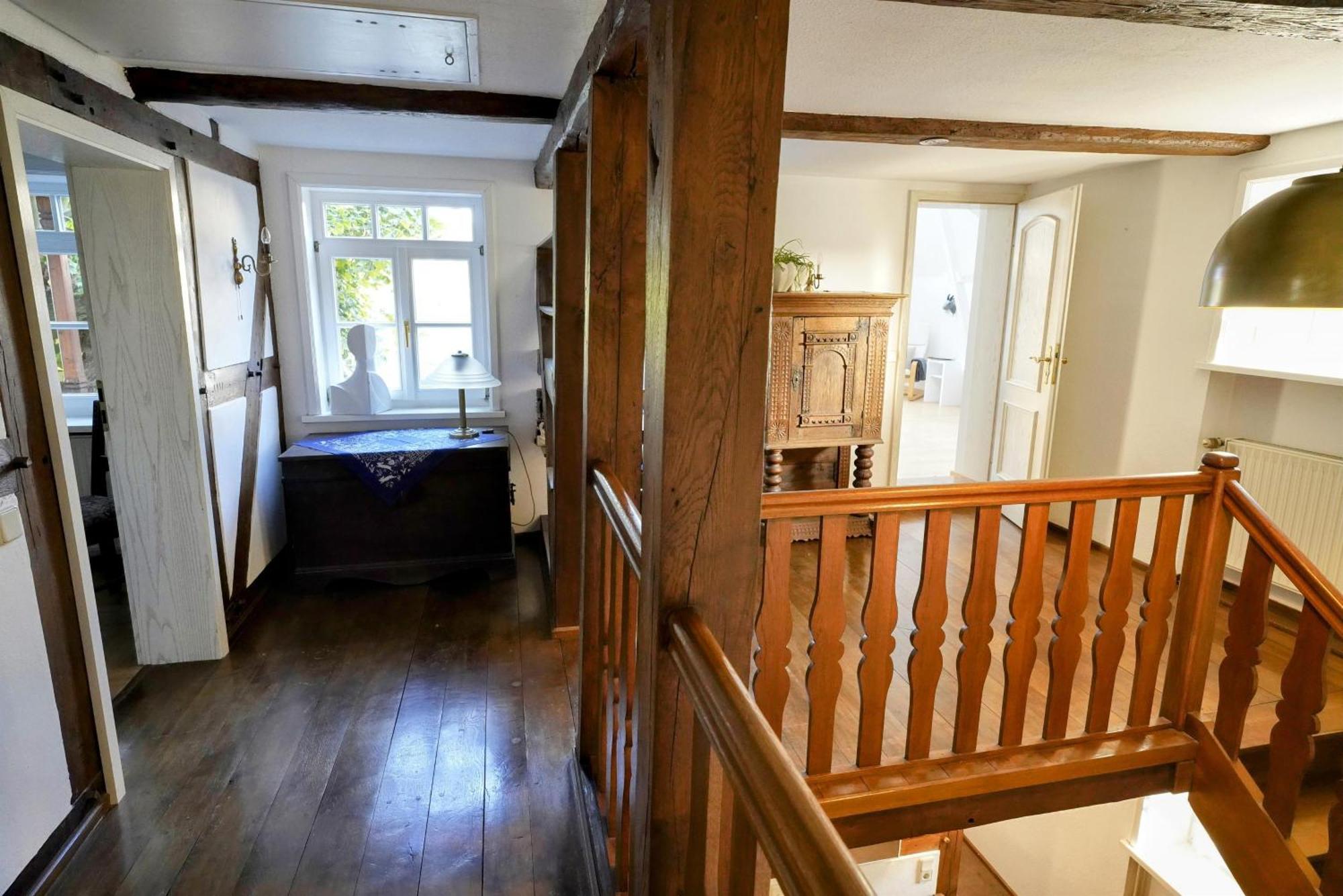 Ferienhaus Altes Wirtshaus Lügde Buitenkant foto